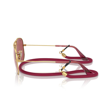 Ray-Ban Okulary Przeciwsłoneczne RJ9506S 223/B5 Junior Aviator Złoto/Czerwony Dzieci 2