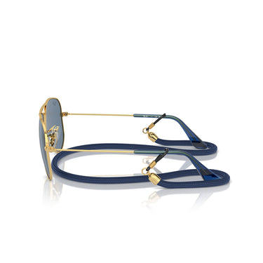 Ray-Ban Okulary Przeciwsłoneczne RJ9506S 223/1U Junior Aviator Złoty/Niebieski Lustro Dziecięce