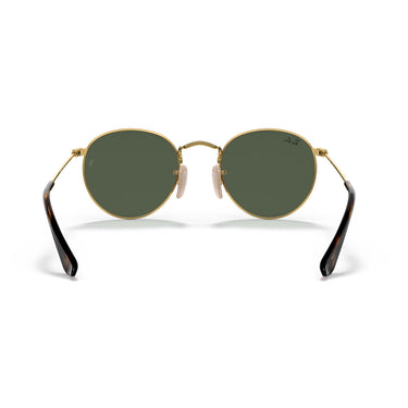 Ray-Ban Okulary Przeciwsłoneczne RJ9547S 223-71 Junior Round Złoto-Ciemnozielone Dzieci 3