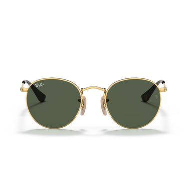 Ray-Ban Sunglasses RJ9547S 223-71 Junior Round Gold-Dark Green Children