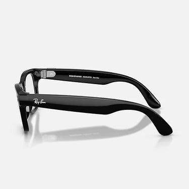 Ray-Ban Okulary Przeciwsłoneczne RW4012 601/1M Meta Wayfarer (Gen 2) Czarny/Przezroczysty Zielony Grafit Unisex Fotocchromatyczne 4