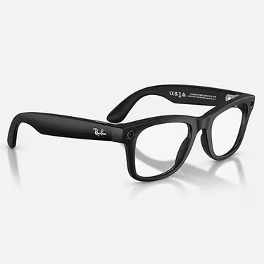 Ray-Ban Okulary korekcyjne RW4012 601SSB Meta Wayfarer (Gen 2) Czarny/Przezroczysty Unisex 6