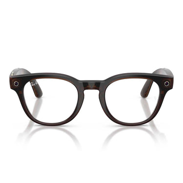 Ray-Ban Occhiali da Vista RW7002 8532 Meta Scriber Optics Terra D'Ombra Trasparente/Trasparente Unisex