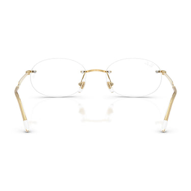 Ray-Ban Occhiali da Vista RX3767V 2500 Oro Arista Trasparente Unisex 4