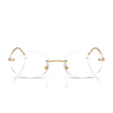 Ray-Ban Occhiali da Vista RX3767V 2500 Oro Arista Trasparente Unisex