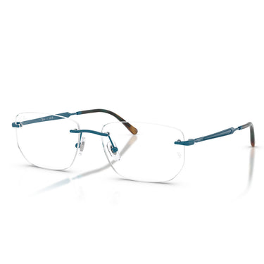 Ray-Ban Occhiali da Vista RX3768V 3203 Blu Trasparente Unisex 2