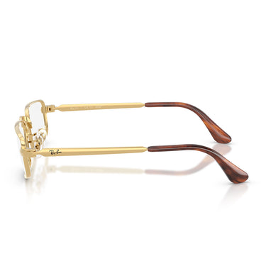 Ray-Ban Occhiali da Vista RX3927V 2500 x ASAP Rocky Oro Arista Trasparente Unisex 3