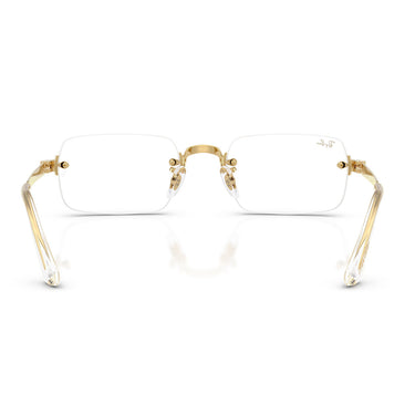 Ray-Ban Occhiali da Vista RX3928V 2500 x ASAP Rocky Oro Arista Trasparente Unisex 4