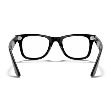 Ray-Ban Occhiali da Vista RX4340V 2000 Wayfarer Ease Nero/Trasparente Unisex 4