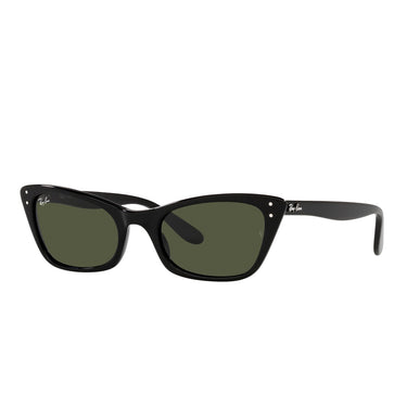 Ray-Ban Gafas de Sol RB2299 901/31 Lady Burbank Negro/Verde Unisex 2