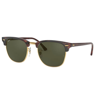 Ray-Ban Sonnenbrille RB3016 W0366 Clubmaster Schildpatt/Grün G-15 Unisex 2