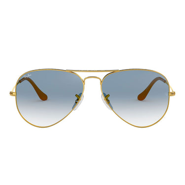 Ray-Ban Okulary Przeciwsłoneczne RB3025 001/3F Aviator Gradient Złoto/Niebieski Unisex