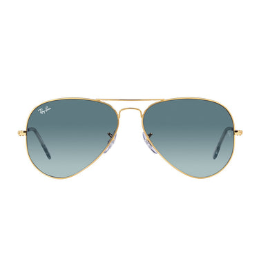 Ray-Ban Okulary Przeciwsłoneczne RB3025 001/3M Aviator Złoto/Niebieski Gradient Unisex