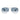 Ray-Ban Okulary Przeciwsłoneczne RB3025 003/3F Aviator Gradient Srebrny/Niebieski Unisex