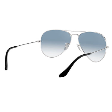 Ray-Ban Okulary Przeciwsłoneczne RB3025 003/3F Aviator Gradient Srebrny/Niebieski Unisex 6