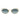 Ray-Ban Okulary Przeciwsłoneczne RB3547 001/3M Owalne Złoto/Niebieski Gradient Unisex