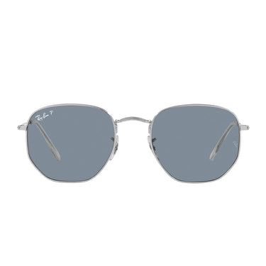 Ray-Ban Gafas de Sol RB3548N 003/02 Hexagonal Gris/Azul Unisex Polarizadas