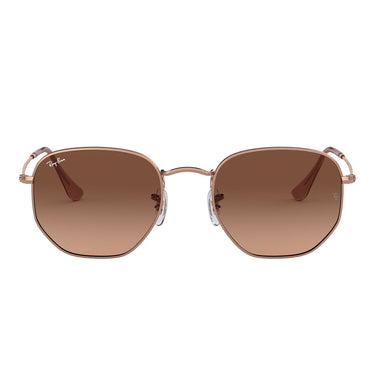 Ray-Ban Sonnenbrille RB3548N 9069A5 Hexagonal Bronze/Braun Verlauf Unisex