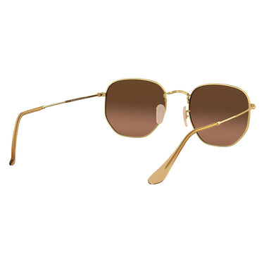 Ray-Ban Okulary Przeciwsłoneczne RB3548N 912443 Sześciokątne Złoto/Brązowe Gradient Unisex 6