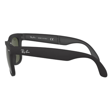 Ray-Ban Sonnenbrille RB4105 601S Wayfarer Faltbar Schwarz Matt/Grün G-15 Unisex 3