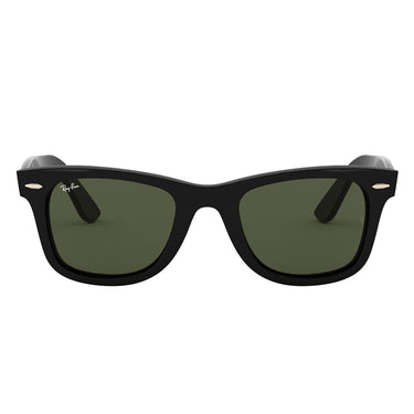 Ray-Ban Occhiali da Sole RB4340 601 Wayfarer Ease Nero-Verde G-15 Unisex