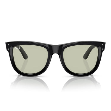 Ray-Ban Gafas de Sol RBR0502S 6677/2 Wayfarer Reverse Negro/Verde Claro Unisex