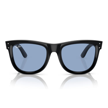 Ray-Ban Lunettes de Soleil RBR0502S 667772 Wayfarer Reverse Noir/Bleu Unisexe