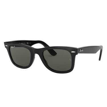 Ray-Ban Sunglasses RB2140 901/58 Wayfarer Classic Original Black-Green G-15 Unisex Polarized 1