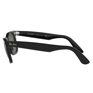 Ray-Ban Sunglasses RB2140 901/58 Wayfarer Classic Original Black-Green G-15 Unisex Polarized 2