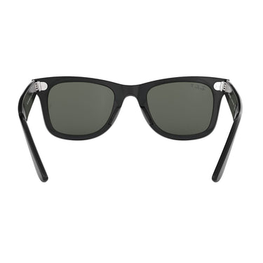Ray-Ban Sunglasses RB2140 901/58 Wayfarer Classic Original Black-Green G-15 Unisex Polarized 4