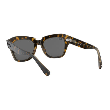 Ray-Ban Sonnenbrille RB2186 1292B1 State Street Havana/Dunkelgrau Unisex 3