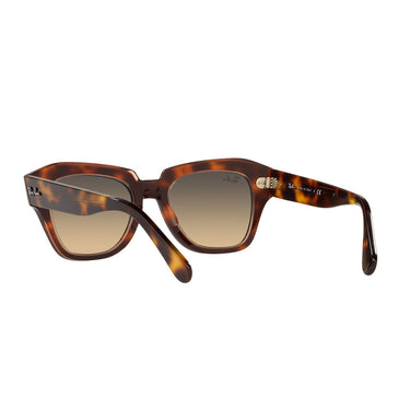 Ray-Ban Sonnenbrille RB2186 1324BG State Street Havana/Braun Verlauf Unisex 3