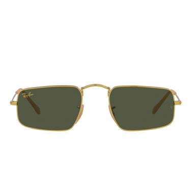 Ray-Ban Okulary Przeciwsłoneczne RB3957 919631 Julie Złoto/Zielony Unisex