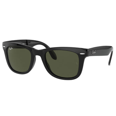 Ray-Ban Sonnenbrille RB4105 601 Wayfarer Folding Schwarz/Grün G-15 Unisex2