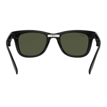 Ray-Ban Sonnenbrille RB4105 601 Wayfarer Folding Schwarz/Grün G-15 Unisex5