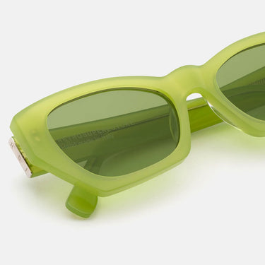 RetroSuperFuture Okulary Przeciwsłoneczne Amata Lato Mięta 8WU Zielony/Zielony Unisex 2