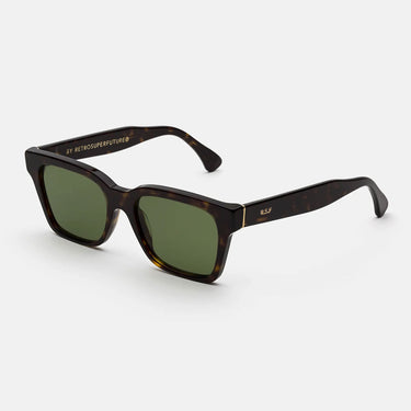 RetroSuperFuture Okulary Przeciwsłoneczne America 3627 Green 88U Brązowy/Zielony Unisex