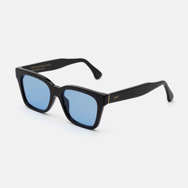 RetroSuperFuture Okulary Przeciwsłoneczne America Azure MKK Czarny/Niebieski Cieniowany Unisex