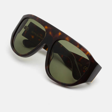 RetroSuperFuture Okulary Przeciwsłoneczne Biscotto Havana P9F Brązowy/Zielony Unisex 3