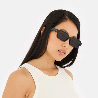 RetroSuperFuture Occhiali da Sole Carino Black QYV Nero Nero Unisex 4