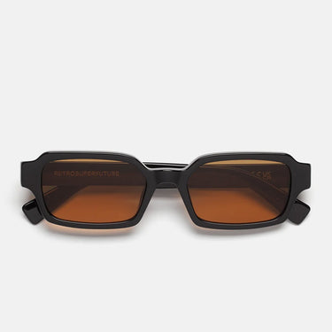 RetroSuperFuture Occhiali da Sole Carino Refined MYS Nero Arancione Unisex