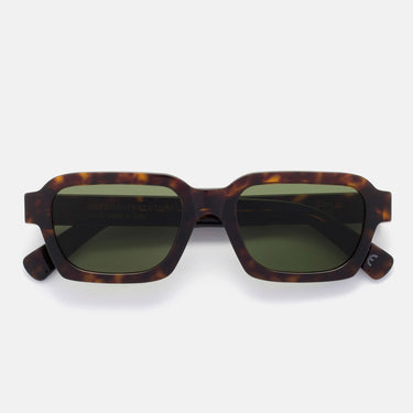 RetroSuperFuture Okulary Przeciwsłoneczne Caro 3627 Zielone ACQ Havana Verde Unisex