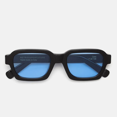 RetroSuperFuture Sunglasses Caro Azure F0E Black/Blue Unisex