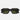 RetroSuperFuture Okulary Przeciwsłoneczne Caro Black Matte HIW Nero Opaco/Verde Unisex