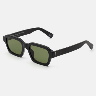 RetroSuperFuture Okulary Przeciwsłoneczne Caro Black Matte HIW Nero Opaco/Verde Unisex 2