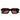 RetroSuperFuture Okulary Przeciwsłoneczne Caro Fantome NXE Czarny/Brązowy Bordeaux Unisex