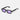 RetroSuperFuture Okulary Przeciwsłoneczne Caro Purple 7C7 Czarny/Fioletowy Unisex 2