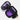 RetroSuperFuture Okulary Przeciwsłoneczne Caro Purple 7C7 Czarny/Fioletowy Unisex 4