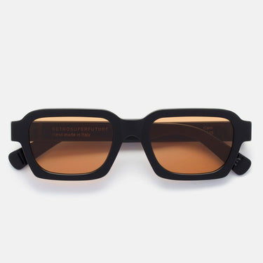 RetroSuperFuture Okulary Przeciwsłoneczne Caro Refined 4KJ Czarny/Brązowy Unisex