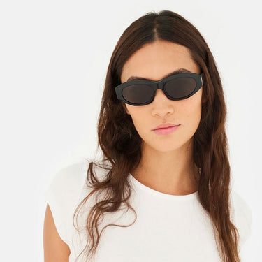 RetroSuperFuture Okulary Przeciwsłoneczne Cinema Black 3Q2 Nero/Nero Unisex 6